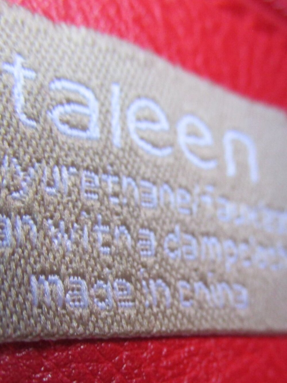 Taleen Red Fringed Handbag - Picture 7 of 14